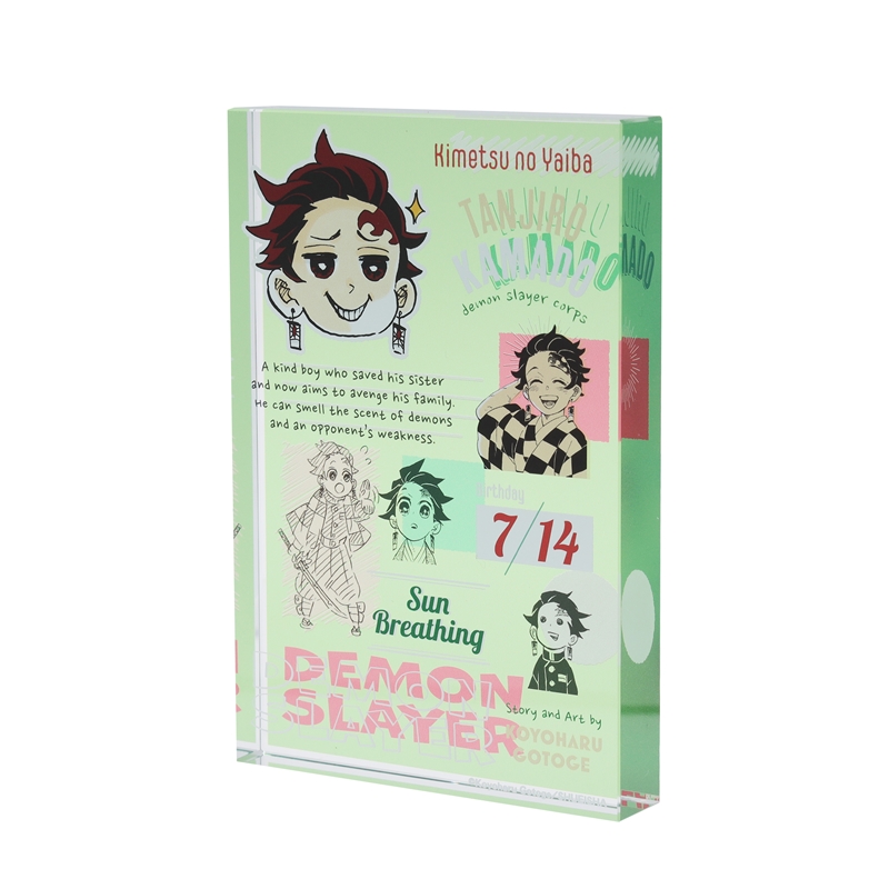 『鬼滅の刃』アクリルブロック　“ＨＥＲＯＥＳ”　竈門炭治郎　ＢＤ３