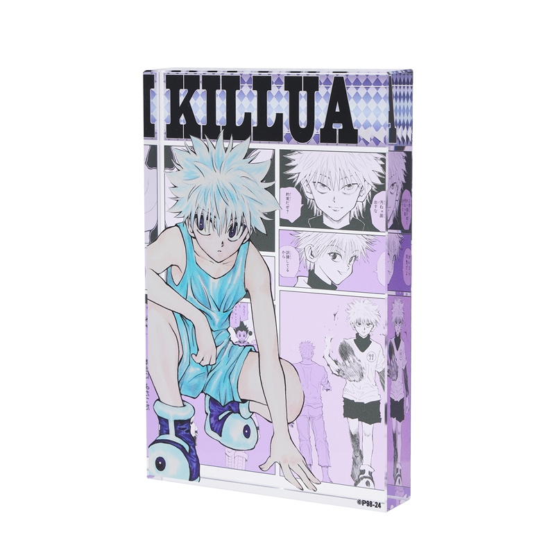 『ＨＵＮＴＥＲ×ＨＵＮＴＥＲ』アクリルブロック　“ＨＥＲＯＥＳ”　キルア＝ゾルディック　ＢＤ３