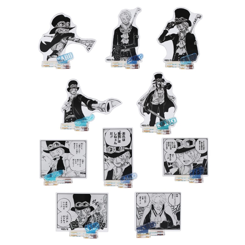 『ＯＮＥ　ＰＩＥＣＥ』アクリルフィギュアコレクション“ＨＥＲＯＥＳ”　サボ　Ｖｏｌ．１　（全１０種／ランダム１種入り）　ＢＤ１
