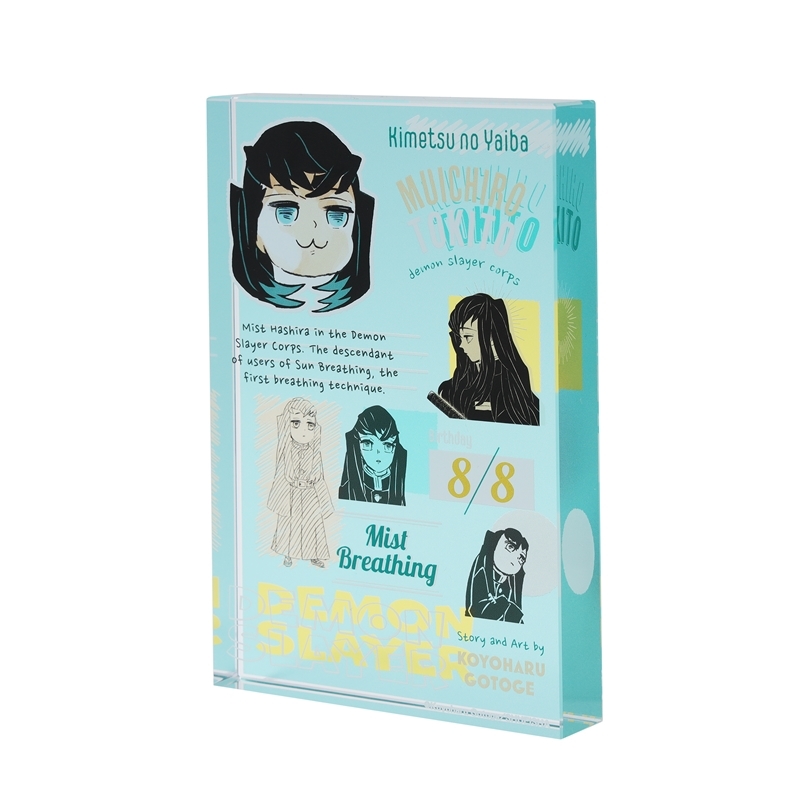 『鬼滅の刃』アクリルブロック　“ＨＥＲＯＥＳ”　時透無一郎　ＢＤ３