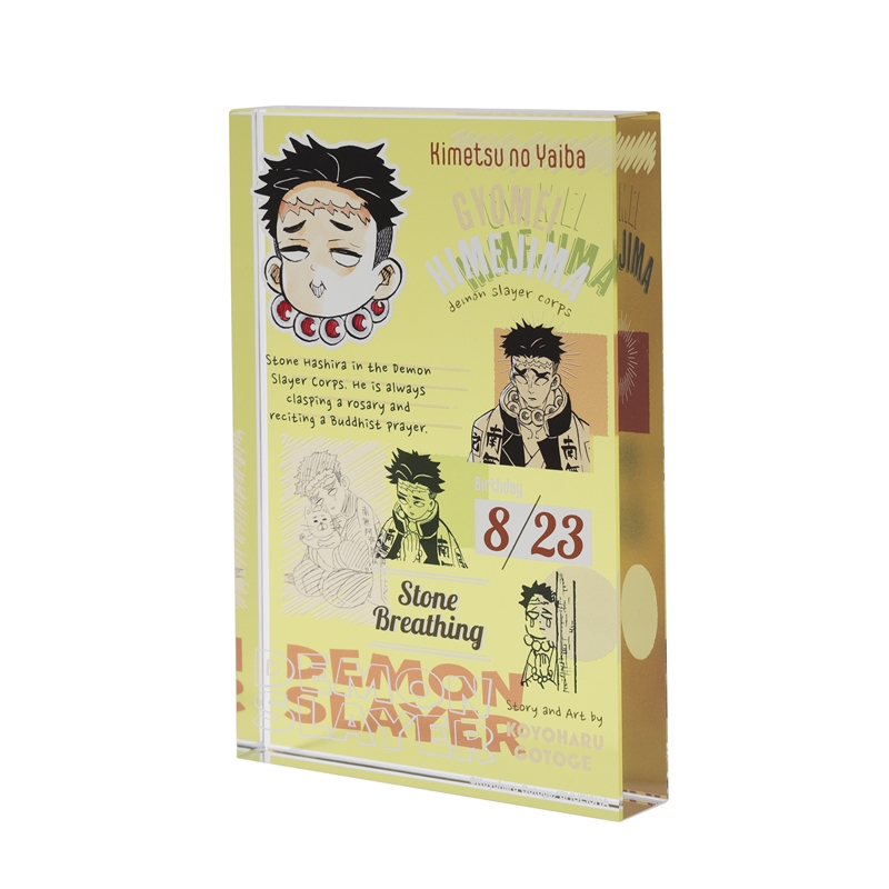 『鬼滅の刃』アクリルブロック　“ＨＥＲＯＥＳ”　悲鳴嶼行冥　ＢＤ３