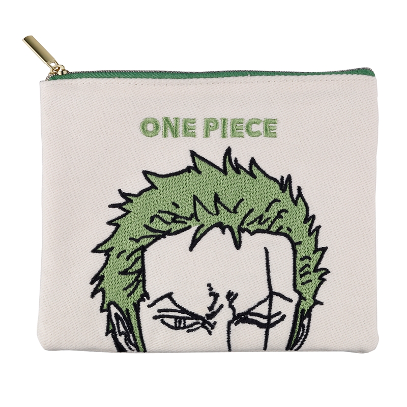 『ＯＮＥ　ＰＩＥＣＥ』刺繍デニムポーチ　ゾロ　ＢＤ３