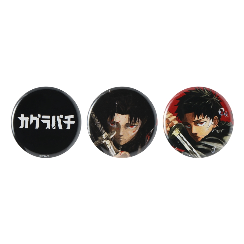 『カグラバチ』ｍｉｎｉ缶バッジ３個セット　ＢＤ３−ＪＮＰＧ