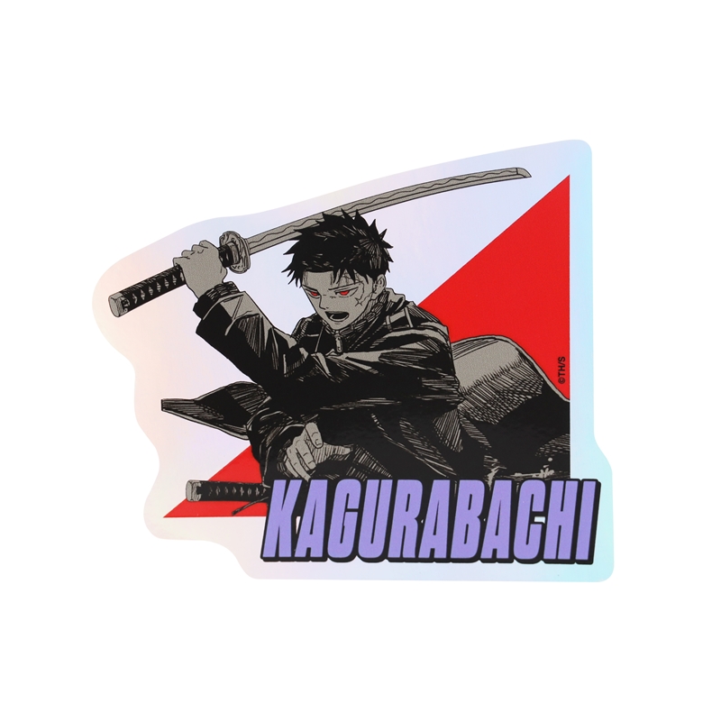 『カグラバチ』オーロラシャインステッカー（１００×１００ｍｍ以内変形サイズ）　ＢＤ３−ＪＮＰＧ