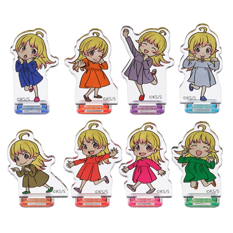 『ウィッチウォッチ』ニコのアクリルｍｉｎｉスタンド８体セット　ＢＤ３