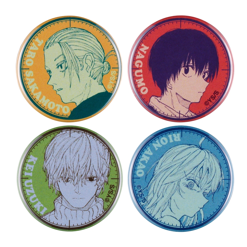 『ＳＡＫＡＭＯＴＯ　ＤＡＹＳ』缶マグネット４個セット　ＢＤ３