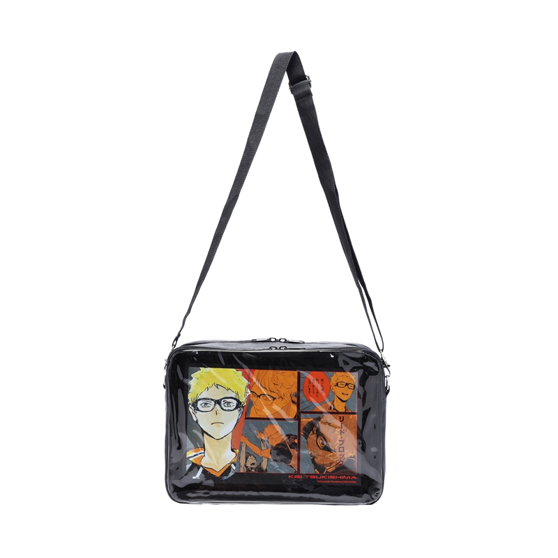 『ハイキュー！！』魅せ窓☆ショルダーバッグ　（特製アクリルチャーム付き）　月島蛍　ＢＤ３