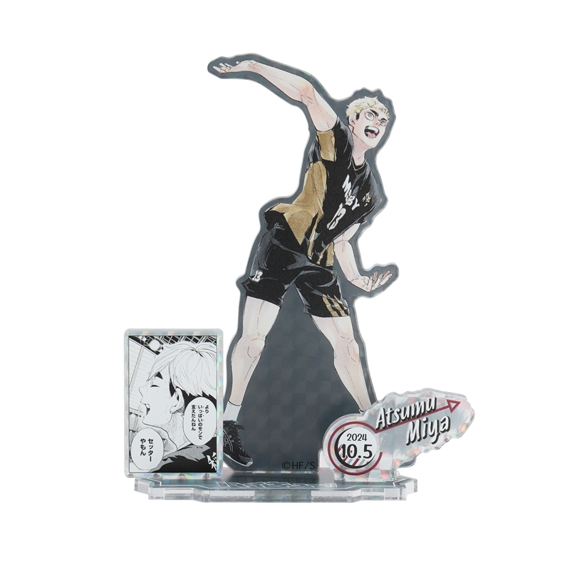 『ハイキュー！！』バースデイ名場面ジオラマフィギュア～ＳＨＩＮＩＮＧ～　宮侑　ＢＤ４