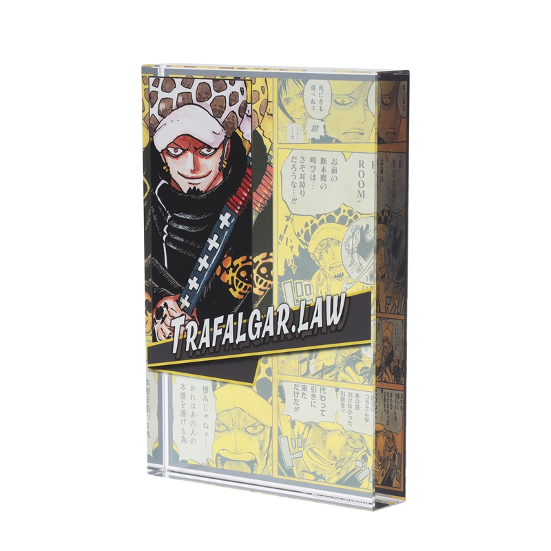 『ＯＮＥ　ＰＩＥＣＥ』アクリルブロック　“ＨＥＲＯＥＳ”　トラファルガー・ロー　ＢＤ４