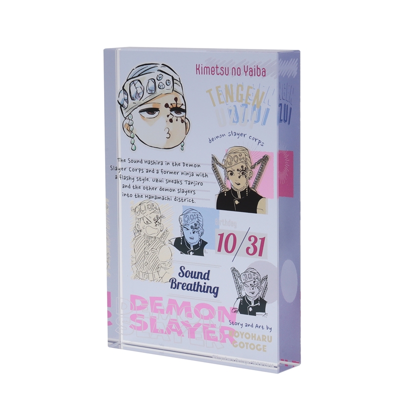 『鬼滅の刃』アクリルブロック　“ＨＥＲＯＥＳ”　宇髄天元　ＢＤ４