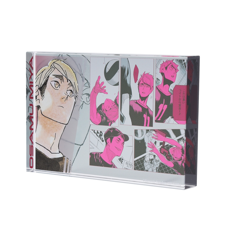 『ハイキュー！！』アクリルブロック　“ＨＥＲＯＥＳ”　宮治　ＢＤ４