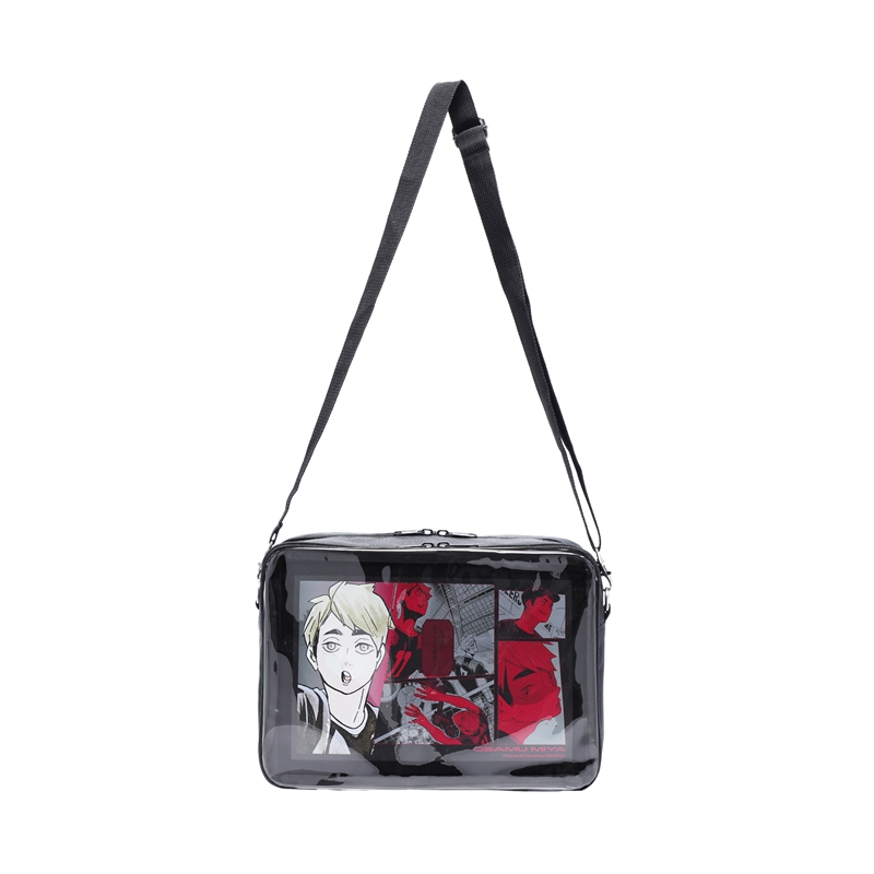 『ハイキュー！！』魅せ窓☆ショルダーバッグ　（特製アクリルチャーム付き）　宮治　ＢＤ４