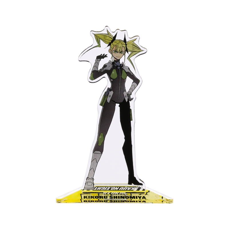 『怪獣８号』アクリルスタンド　四ノ宮キコル　怪獣８号展描きおろしｖｅｒ．　＜怪獣８号展＞　ＢＤ３