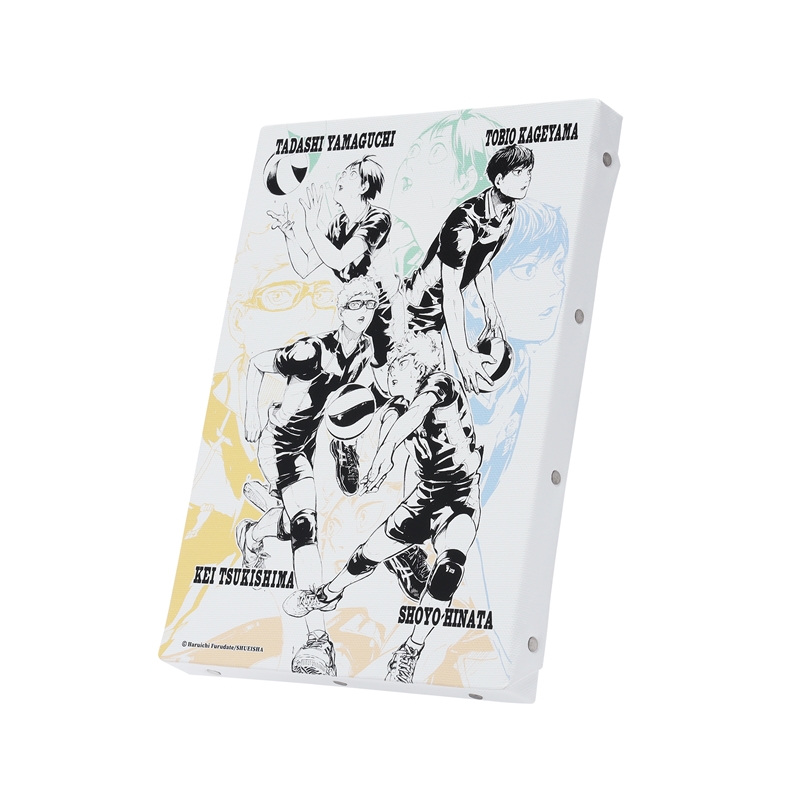 『ハイキュー！！』アートボード　日向翔陽＆影山飛雄＆月島蛍＆山口忠　【仙台観光特使就任記念Ｖｅｒ．】　ＢＤ３