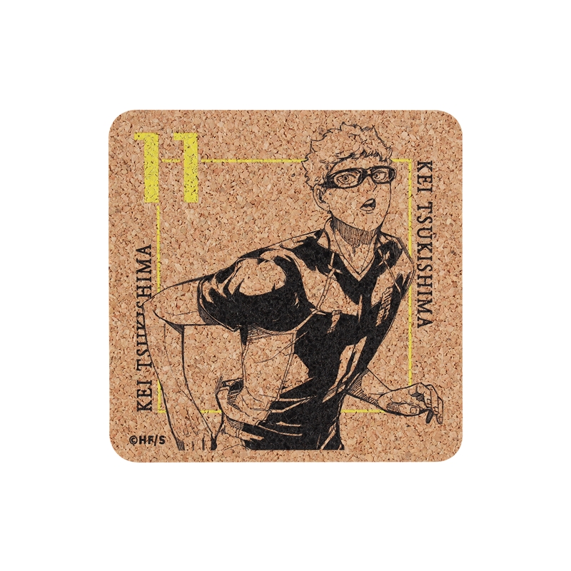 『ハイキュー！！』コルクコースター　月島蛍　【仙台観光特使就任記念Ｖｅｒ．】　ＢＤ３