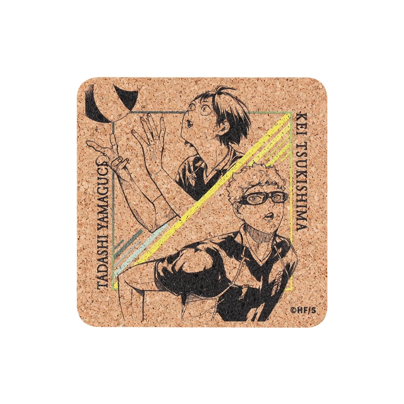 『ハイキュー！！』コルクコースター　月島蛍＆山口忠　【仙台観光特使就任記念Ｖｅｒ．】　ＢＤ３