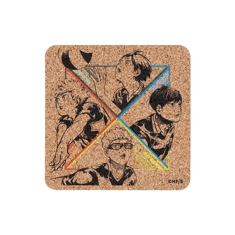 『ハイキュー！！』コルクコースター　日向翔陽＆影山飛雄＆月島蛍＆山口忠　【仙台観光特使就任記念Ｖｅｒ．】　ＢＤ３
