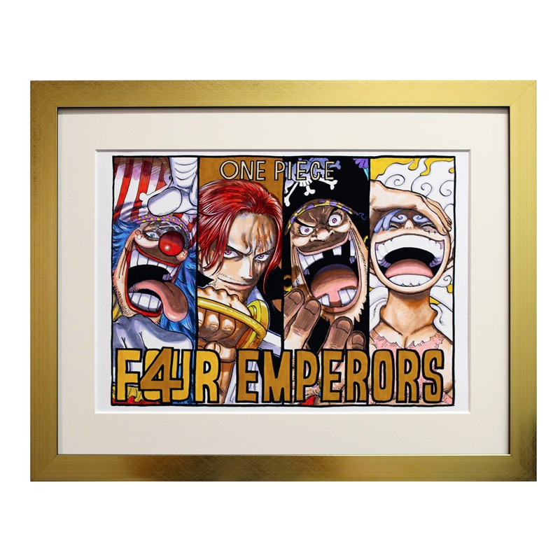 『ＯＮＥ　ＰＩＥＣＥ』額装高精細複製原画　（週刊少年ジャンプ２０２２年３４号掲載）　ＢＤ２