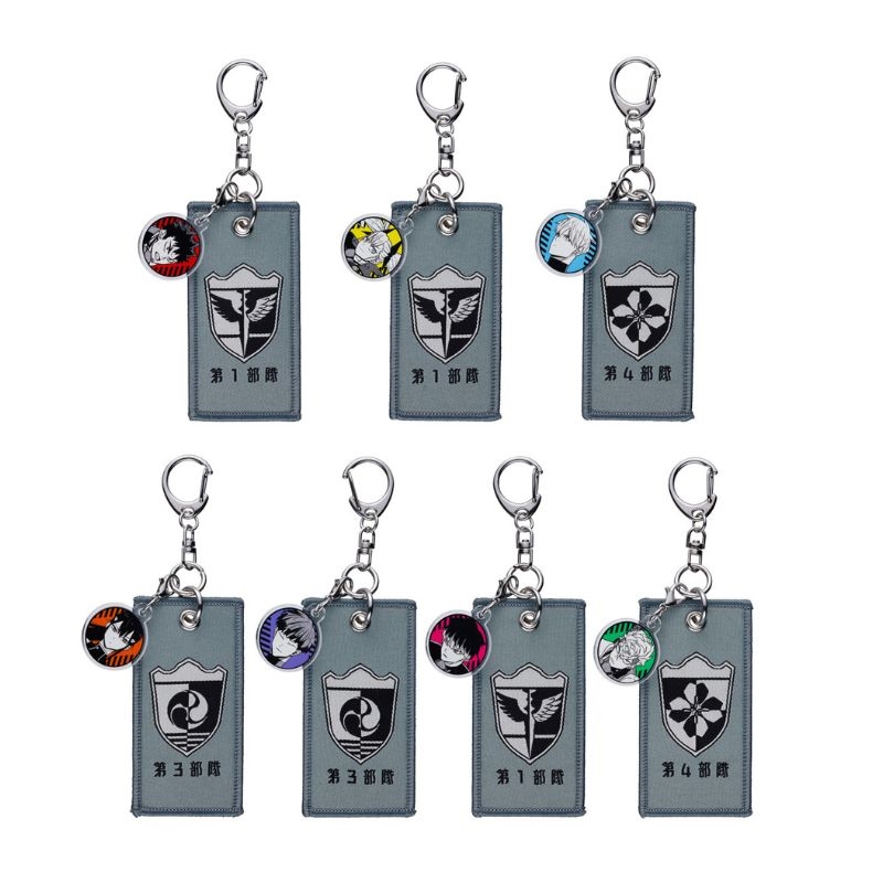 『怪獣８号』エンブレムタグコレクション　全種セット　（全７種入り）　＜怪獣８号展＞　ＢＤ３