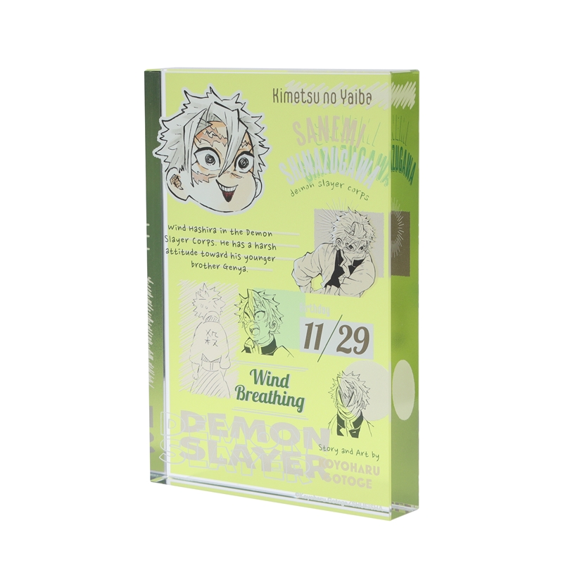 『鬼滅の刃』アクリルブロック　“ＨＥＲＯＥＳ”　不死川実弥　ＢＤ４