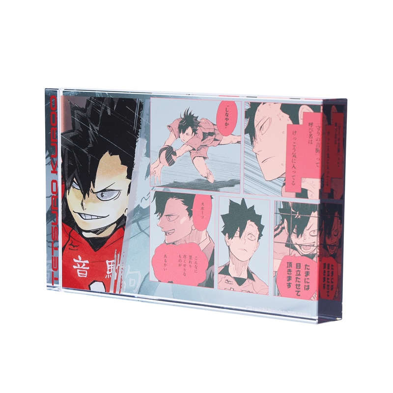 『ハイキュー！！』アクリルブロック　“ＨＥＲＯＥＳ”　黒尾鉄朗　ＢＤ４