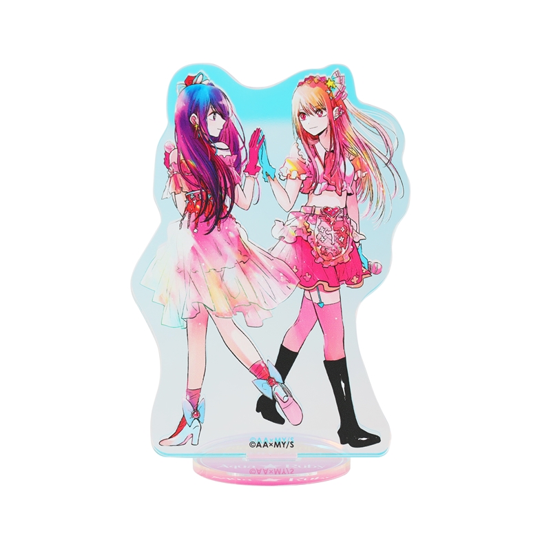 『【推しの子】』オーロラアクリルスタンド　アイ＆ルビー　ＢＤ３
