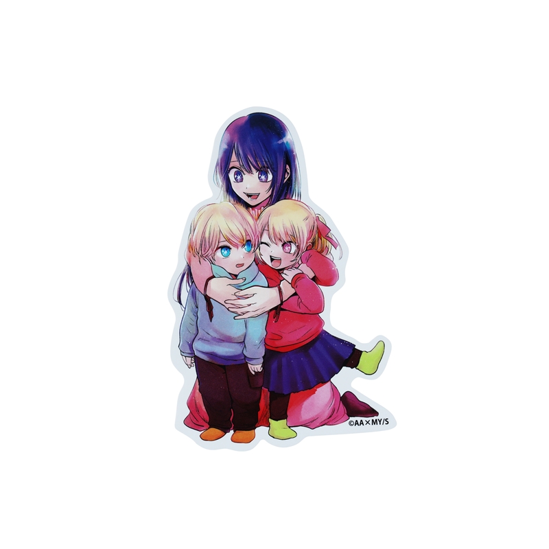 『【推しの子】』ダイカットステッカー　親子（アイ＆ルビー＆アクア）　ＢＤ４