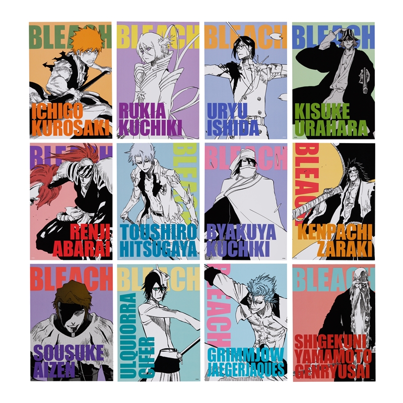 【ＪＣＳ限定】『ＢＬＥＡＣＨ』アートカードコレクション　全種セット　（全１２種入り）　ＢＤ３