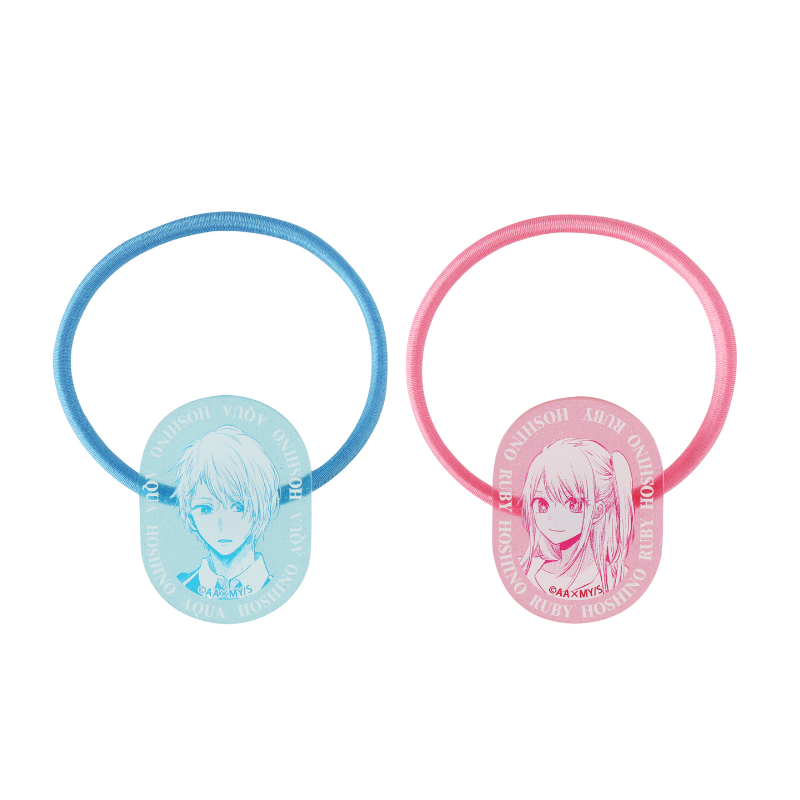 『【推しの子】』ヘアゴム２本セット　アクア＆ルビー　ＢＤ４