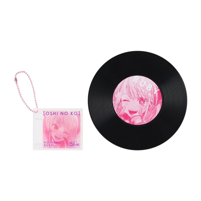 『【推しの子】』アクキー&レコード風コースターセット ルビー BD4