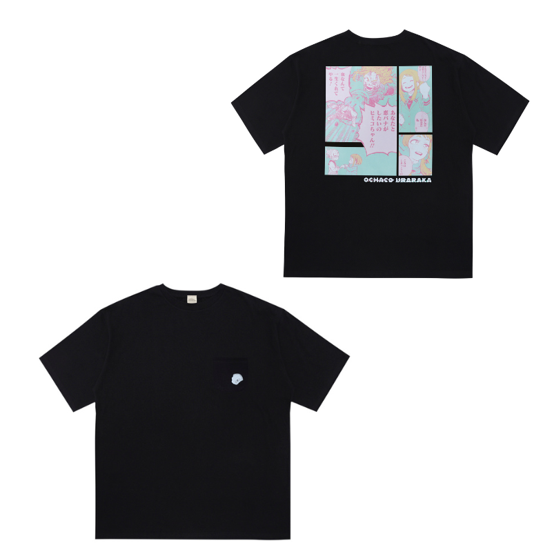 『僕のヒーローアカデミア』ポケット付きビッグシルエットＴシャツ　“ＨＥＲＯＥＳ”　麗日お茶子　ＢＤ４