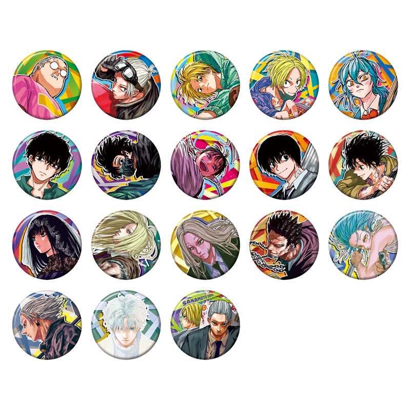 『ＳＡＫＡＭＯＴＯ　ＤＡＹＳ』コレクション缶バッジ　第２弾　（全１８種／ランダム１種入り）　ＢＤ４−ＪＦ