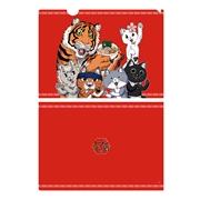 『ラーメン赤猫』クリアファイル　ＢＤ４−ＪＦ