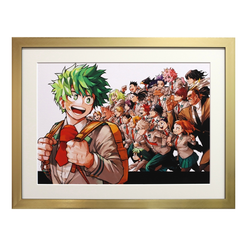 『僕のヒーローアカデミア』額装高精細デジタルカラー　ＢＤ４−ＪＦ
