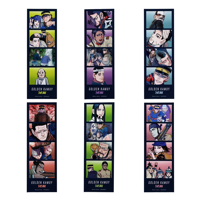 『ゴールデンカムイ』４シーンステッカーセット　（全６種入り）　ＢＤ４−ＪＳ