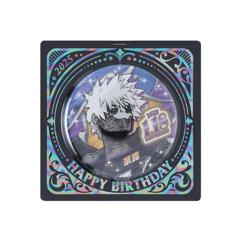 『僕のヒーローアカデミア』バースデイ缶バッジ　荼毘　ＢＥ１