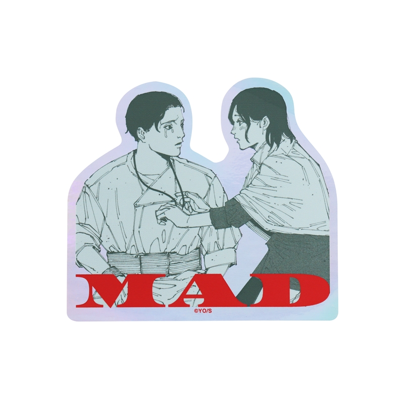 『ＭＡＤ』オーロラシャインステッカー（１００×１００ｍｍ以内変形サイズ）　ＢＤ４−ＪＮＰＧ