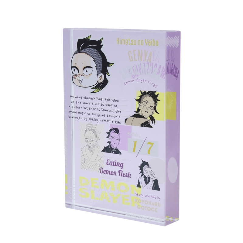 『鬼滅の刃』アクリルブロック　“ＨＥＲＯＥＳ”　不死川玄弥　ＢＥ１