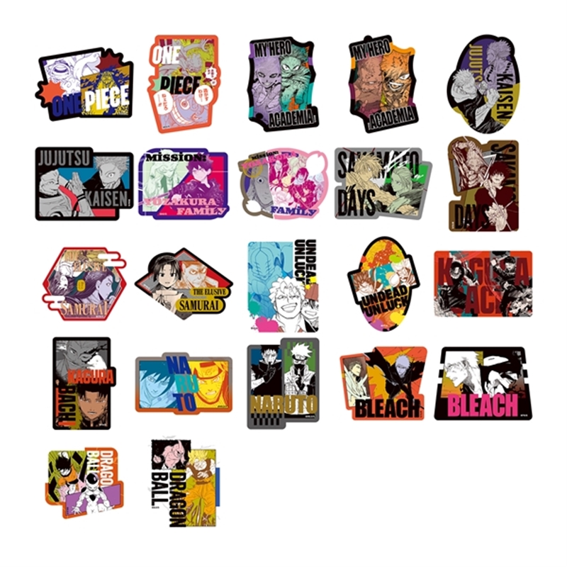 「週刊少年ジャンプ」ステッカーコレクション−Ｈｅｒｏ　ＶＳ　Ｖｉｌｌａｉｎ−　（全２２種／ランダム２種入り）　ＢＤ４−ＪＦ