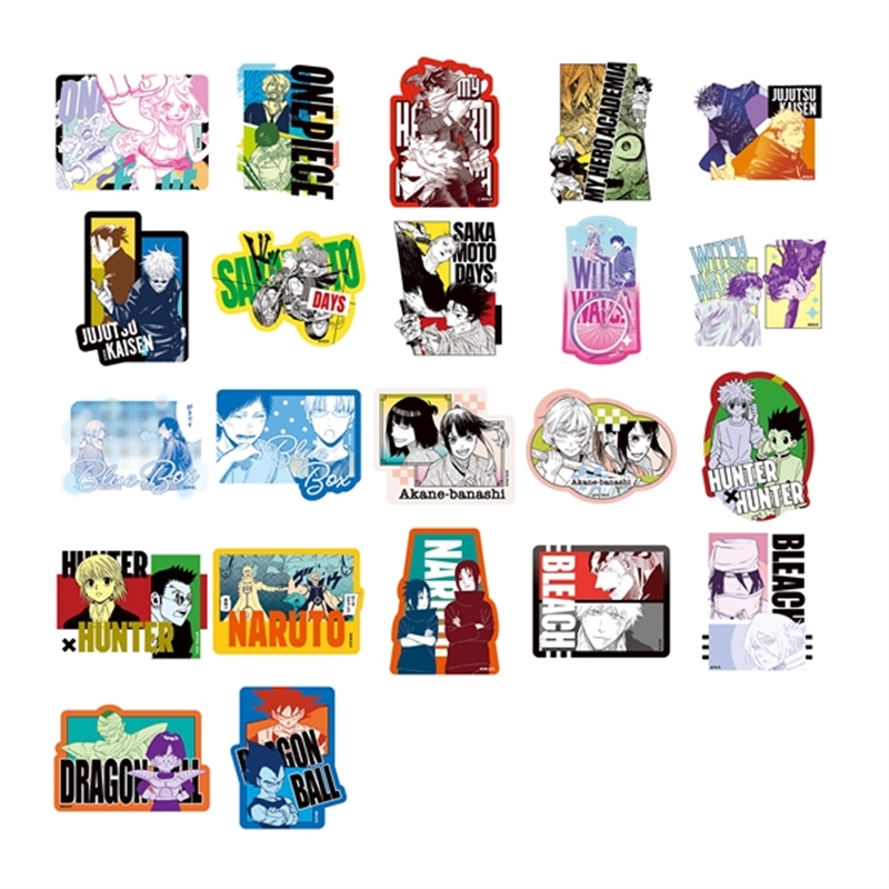 「週刊少年ジャンプ」ステッカーコレクション−Ｂｕｄｄｙ−　（全２２種／ランダム２種入り）　ＢＤ４−ＪＦ