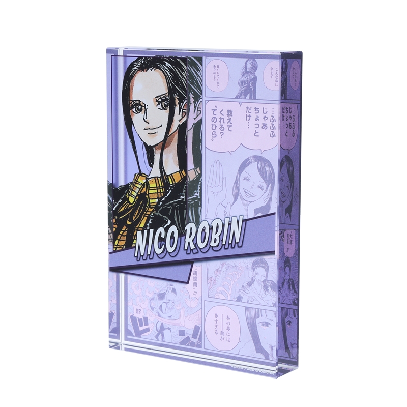 『ＯＮＥ　ＰＩＥＣＥ』アクリルブロック　“ＨＥＲＯＥＳ”　ニコ・ロビン　ＢＥ１