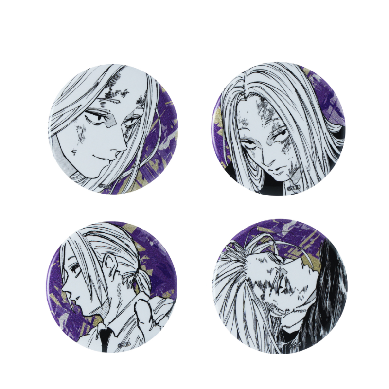 『ＳＡＫＡＭＯＴＯ　ＤＡＹＳ』缶バッジ４個セット　ＥＭＯＴＩＯＮＳ　神々廻　ＢＥ１