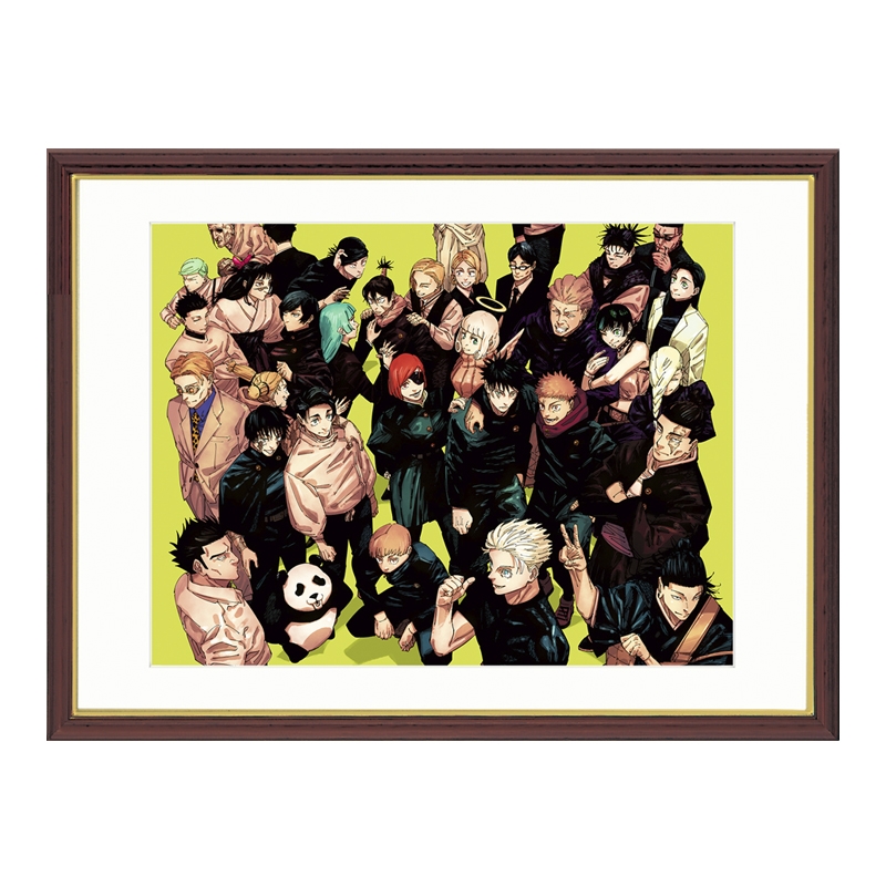 『呪術廻戦』額装高精細デジタルカラー　ＢＤ４−ＪＦ