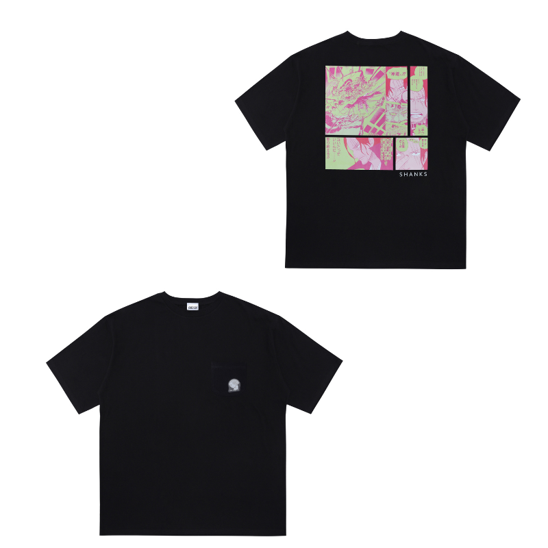 『ＯＮＥ　ＰＩＥＣＥ』ポケット付きビッグシルエットＴシャツ　“ＨＥＲＯＥＳ”　シャンクス　ＢＥ１