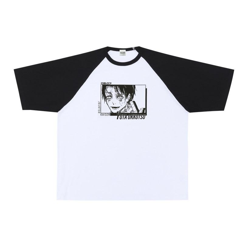 『呪術廻戦』ラグランＴシャツ　“ＨＥＲＯＥＳ”　乙骨憂太　ＢＥ１