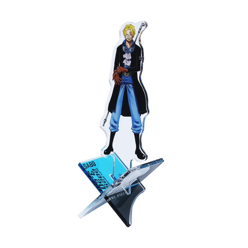 『ＯＮＥ　ＰＩＥＣＥ』バースデイアクリル“Ｘ”フィギュア−ｗｉｔｈ−　サボ　ＢＥ１