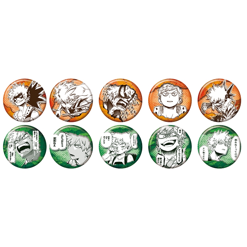 『僕のヒーローアカデミア』コレクション缶バッジ　プチ　“ＨＥＲＯＥＳ”　【爆豪勝己】　（全１０種／ランダム１種入り）　ＢＥ２