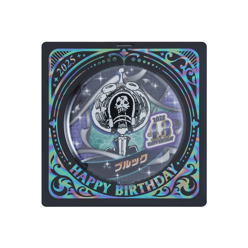 『ＯＮＥ　ＰＩＥＣＥ』バースデイ缶バッジ　ブルック　ＢＥ２