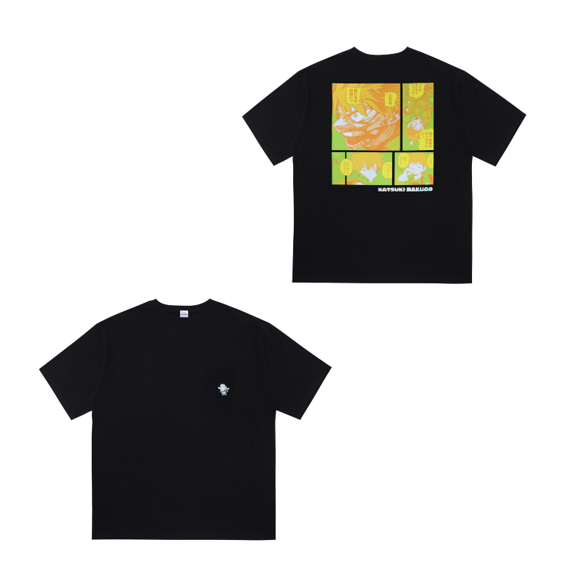 『僕のヒーローアカデミア』ポケット付きビッグシルエットＴシャツ　“ＨＥＲＯＥＳ”　爆豪勝己　ＢＥ２