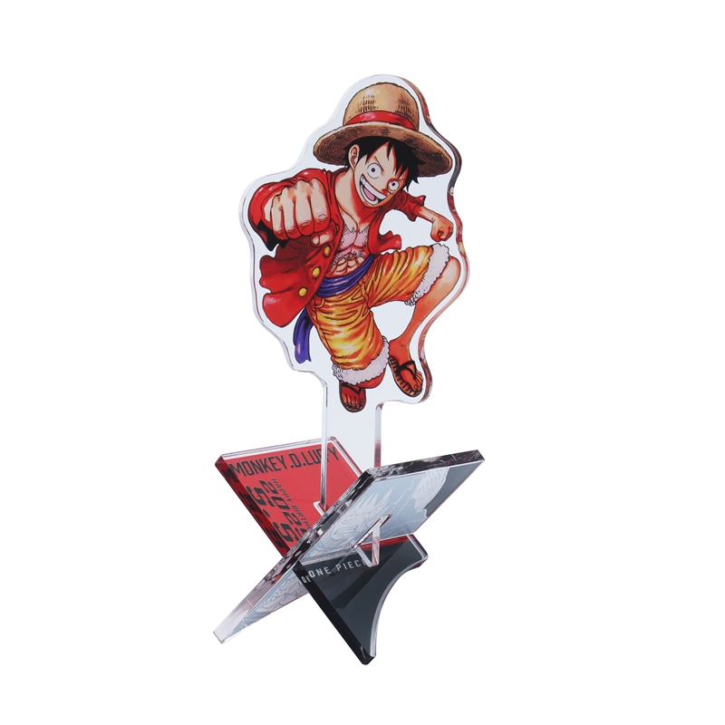 『ＯＮＥ　ＰＩＥＣＥ』バースデイアクリル“Ｘ”フィギュア−ｗｉｔｈ−　モンキー・Ｄ・ルフィ　ＢＥ２